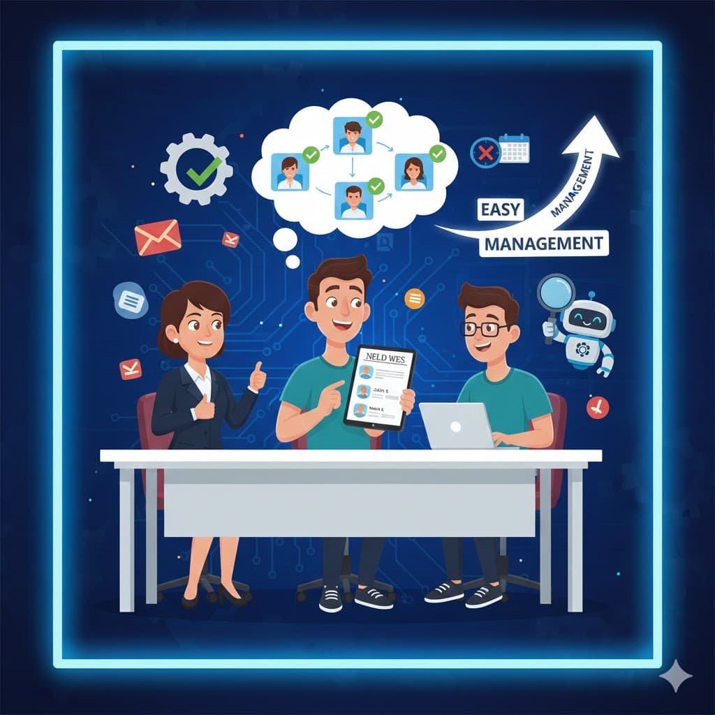 modern dashboard interface showing columnist management system with user profiles and article assignments